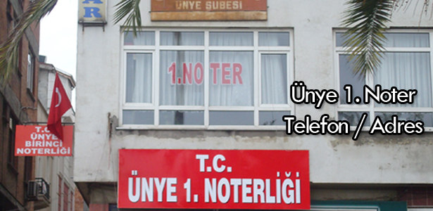 Ünye Birinci Noter